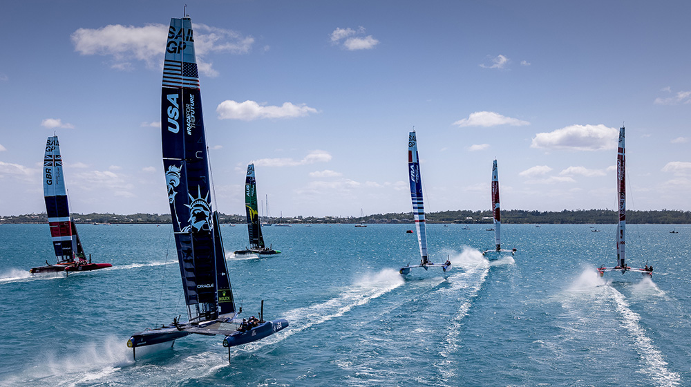 The SailGP competition sets sail in 2 days